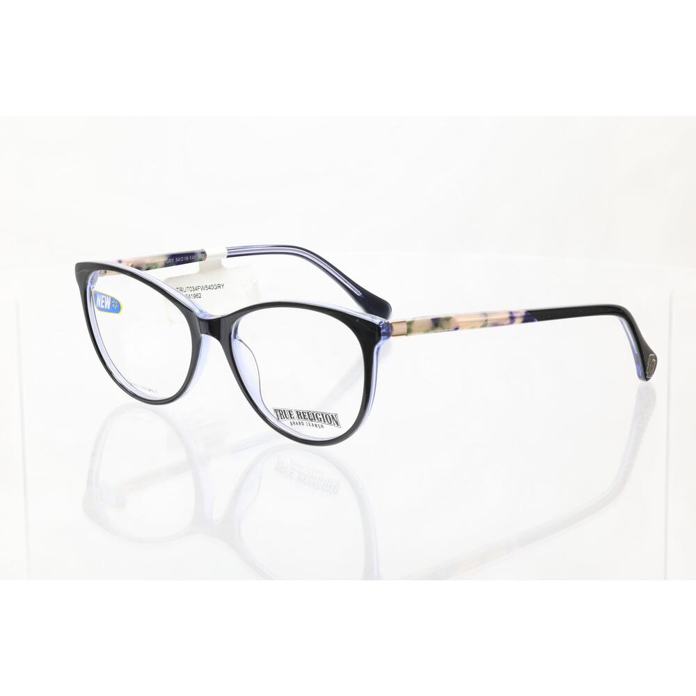 True Religion T034 GRY 54-16-140mm Eyeglasses FRAMES ONLY - NEW CONDITION